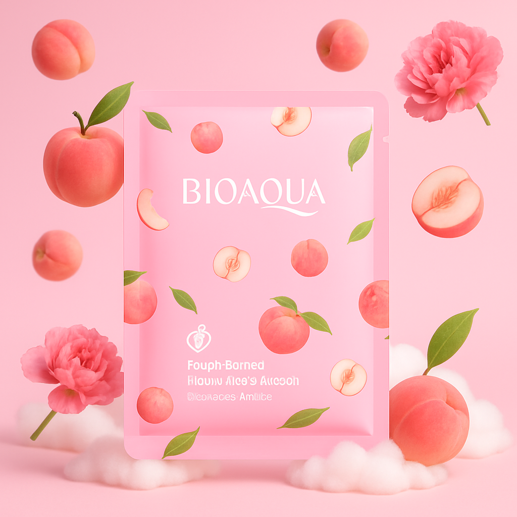 ماسک ورقه ای صورت هلو BIOAQUA